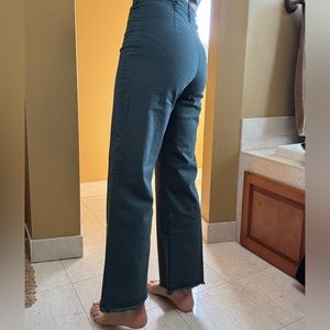 Marine Layer Wide Leg Trousers.